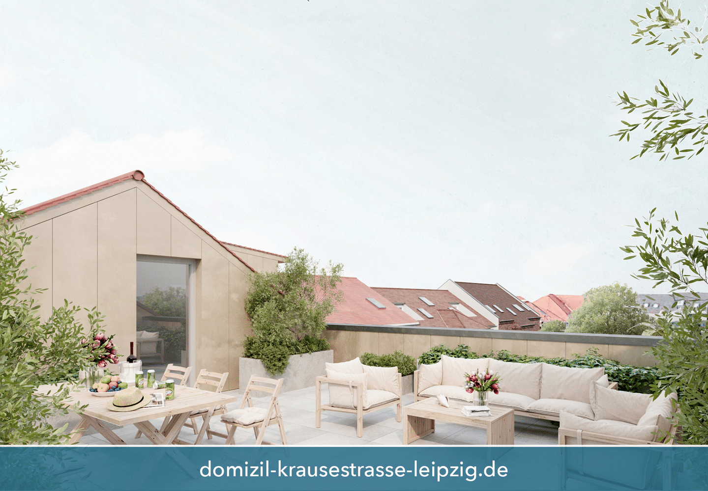 Provisionsfreier und förderfähiger NEUBAU * 2 Zimmer * KfW 40 und QNG – Leipzig – Vorschaubild 5