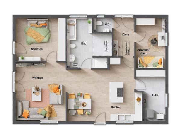 Bungalow in 53902 Bad Münstereifel mit 110 m² kaufen