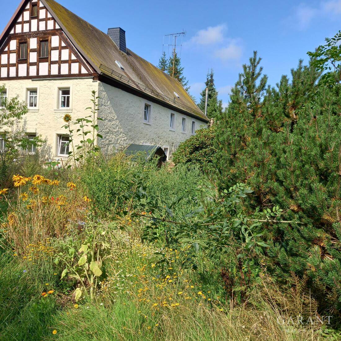 Denkmalgeschütztes Haus auf ca. 1300 qm Gartengrundstück nahe Selb in idyllischer ländlicher Lage – Selb – Bild 1 von 1