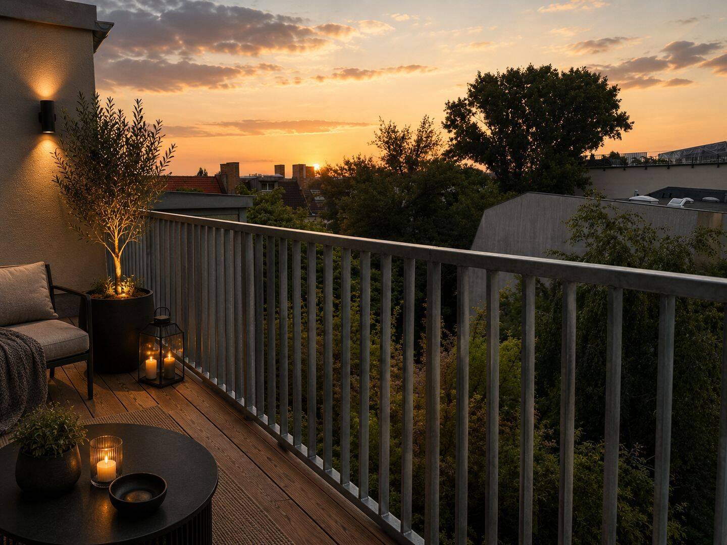 Neubauwohnung mit Sonnenterrasse über den Dächern Berlins – Berlin – Vorschaubild 4