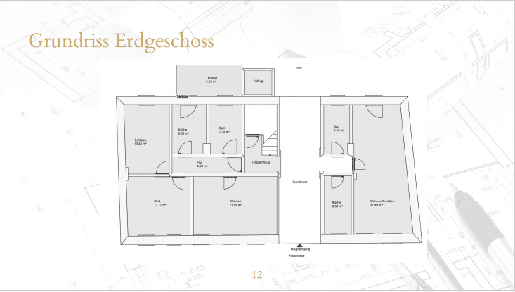 Stilvolle DG-Wohnung im sanierten Altbau mit Balkon, KfW-40 EE, Stellplatz und Top-Ausstattung – Magdeburg – Vorschaubild 7