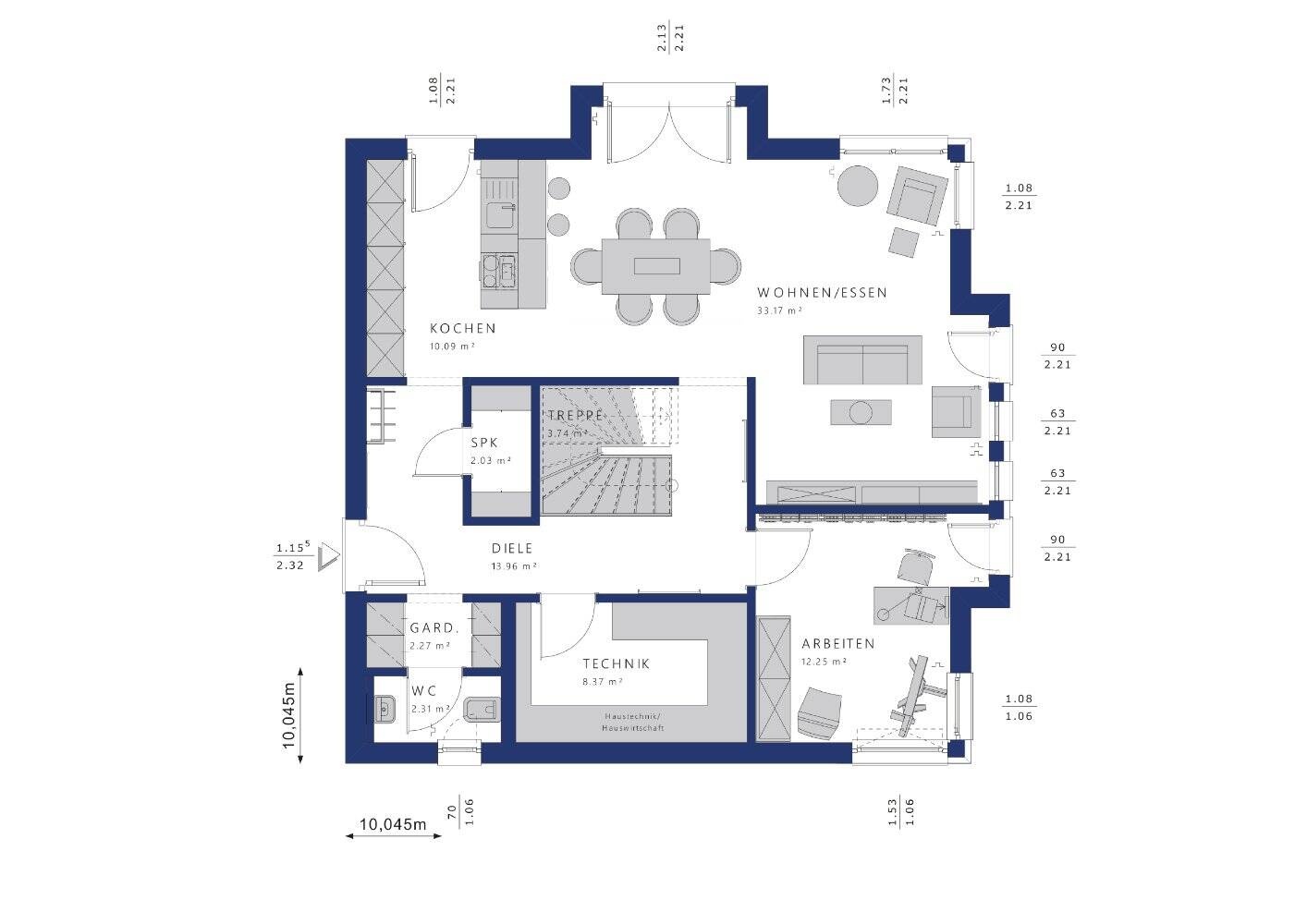 Bien-Zenker Stadtvilla: Ihr Traumhaus in perfekter Lage – Magdeburg – Vorschaubild 5