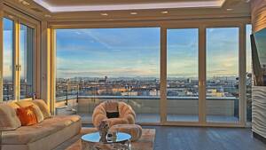 PROVISIONSFREI: Munich's Iconic View - The Ultimate Penthouse – 80796 München – Vorschaubild 1
