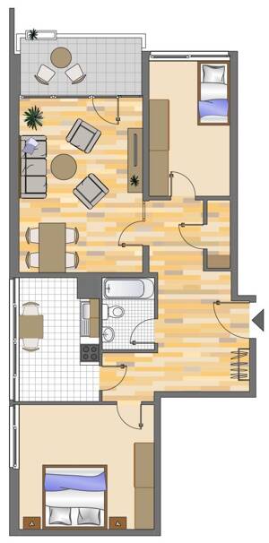 3-Zimmer-Wohnung in Gelsenkirchen Buer – 45897 Gelsenkirchen – Vorschaubild 8