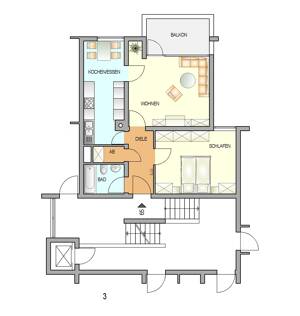 Moderne Wohnung mit tollem Ausblick und Balkon – 42897 Remscheid – Vorschaubild 3
