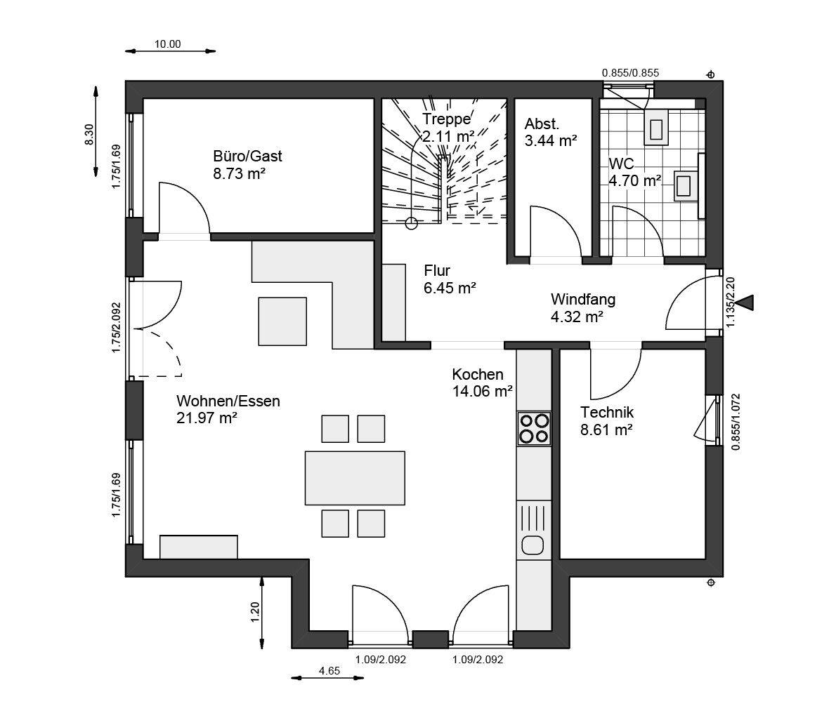 Perfekte Harmonie: Haus, Grundstück & Finanzierung aus einer Hand. – Selk – Vorschaubild 2