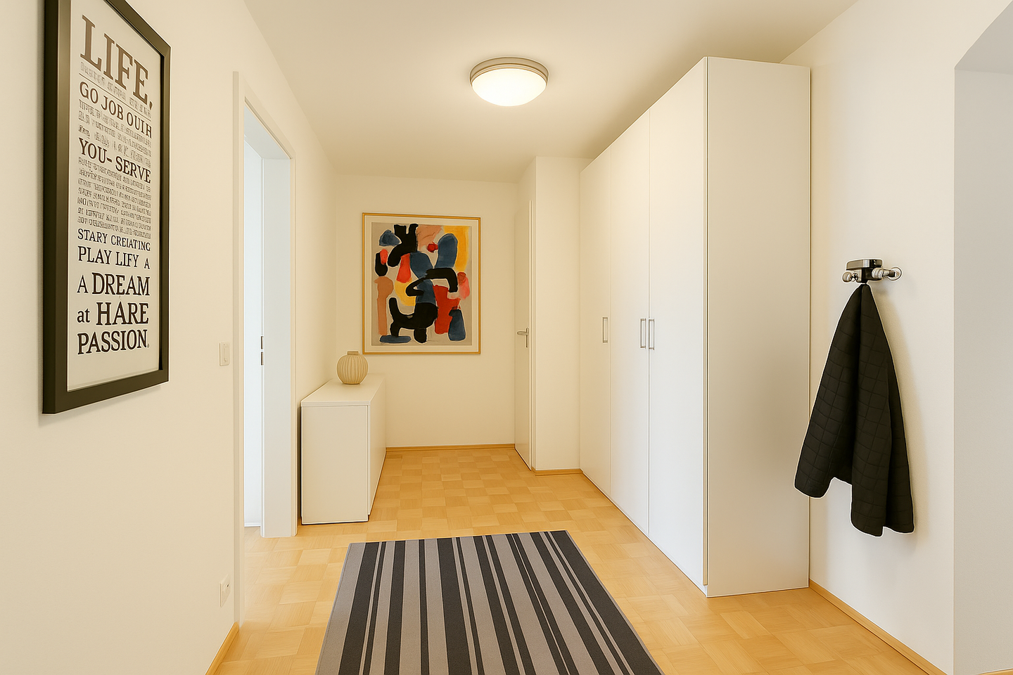 KENSINGTON-Ihr neues Zuhause in Münchens begehrter Lage: 3-Zimmer-Wohnung inklusive 2 TG-Stellplätze – München – Vorschaubild 2
