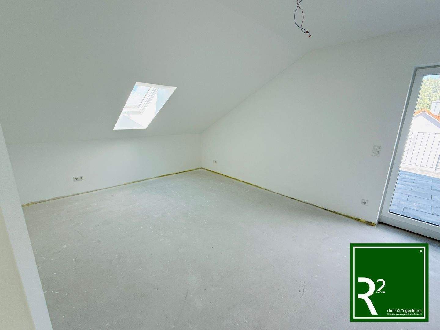 Neubau 2 ZKB mit großer Dachterrasse 30m2 - Fernwärme - KFW 55EE – Ingolstadt – Vorschaubild 5