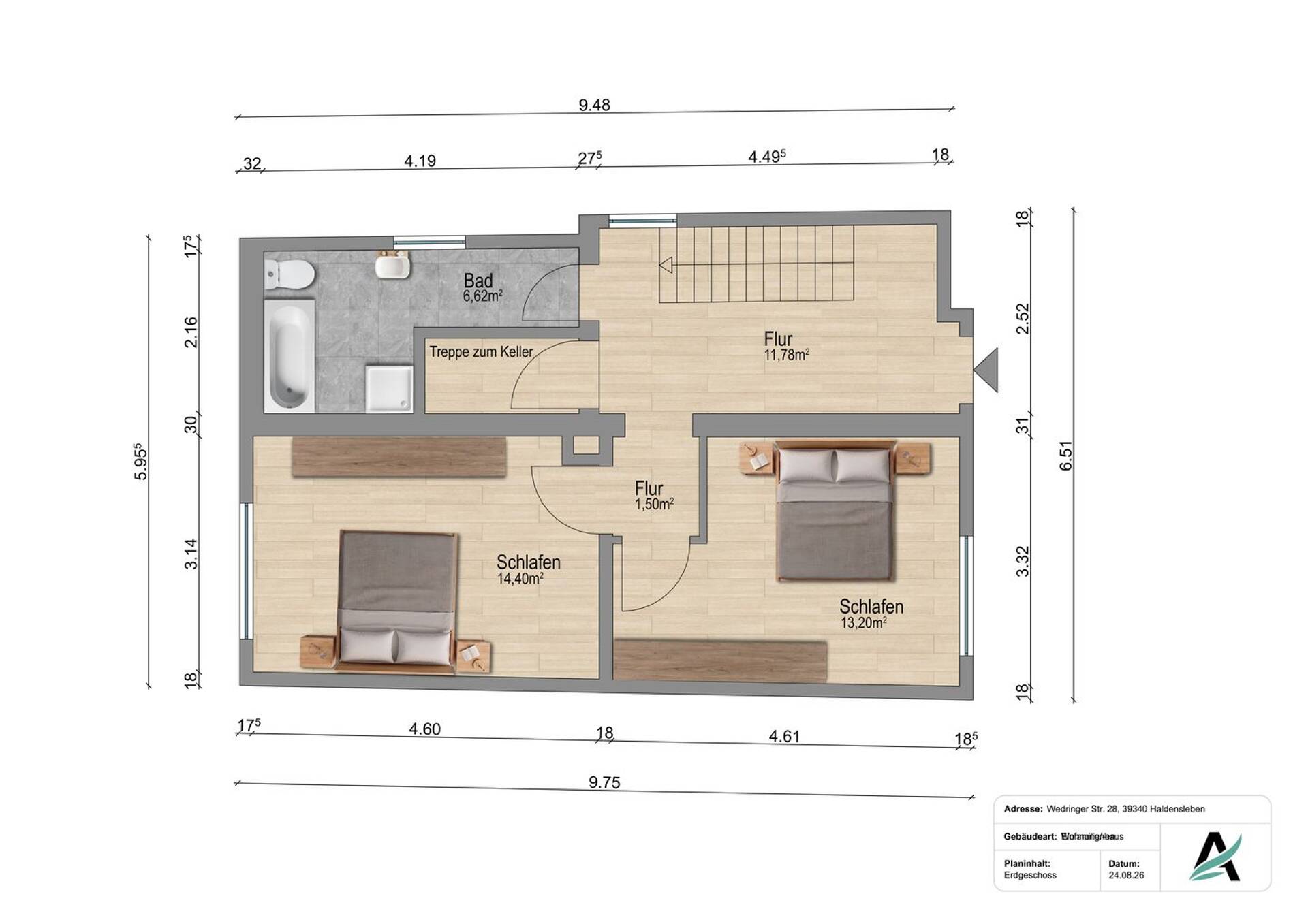 Haus in 39340 Haldensleben mit 108 m² kaufen