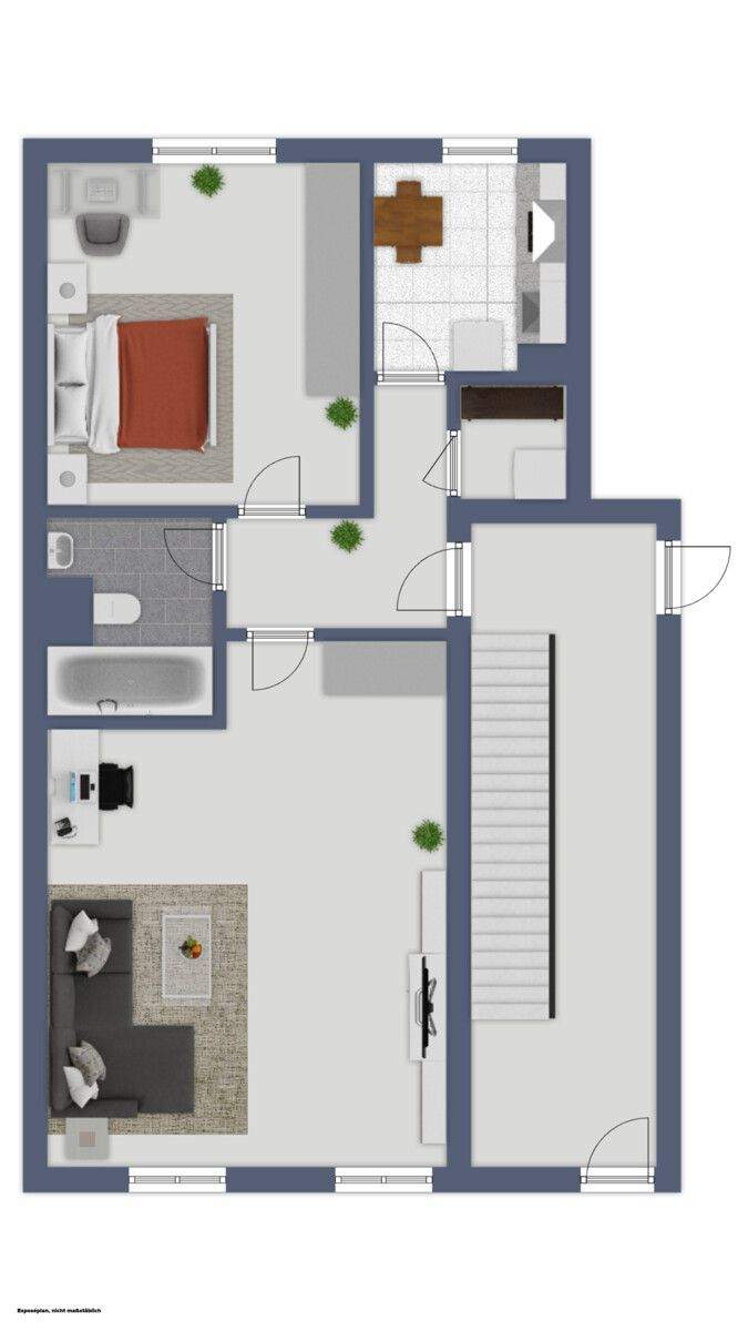 Gepflegte 2-Zimmer-Wohnung in Nürnberg: Super Gelegenheit zur Investition – Nürnberg – Vorschaubild 2