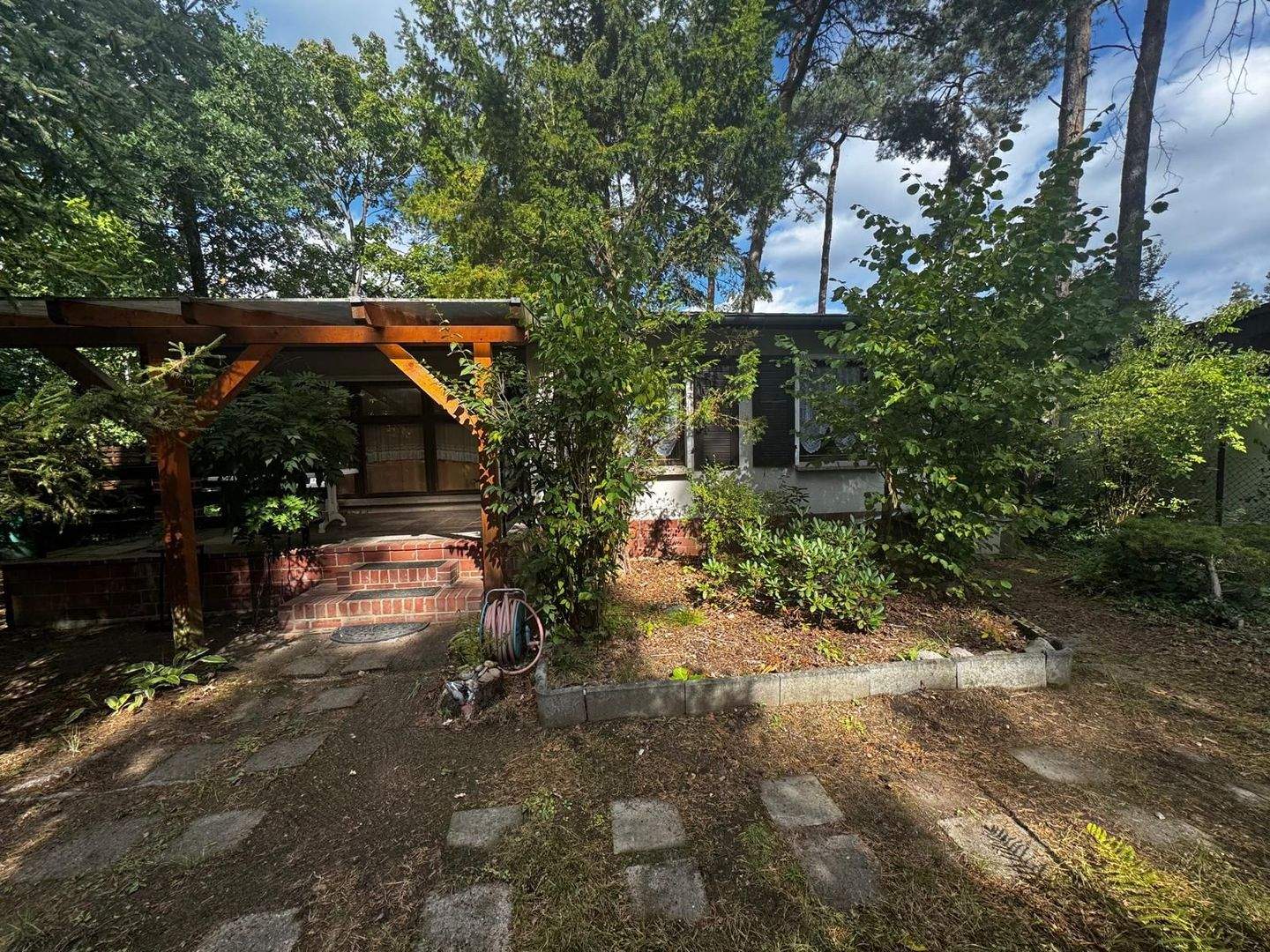 Freizeitbungalow auf Eigentumsland in der Waldsiedlung Wellaune zu verkaufen! – Zschepplin – Vorschaubild 2