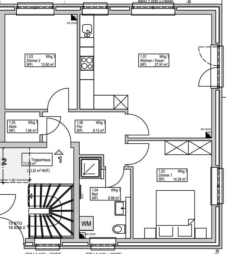 3-Zimmer-Wohnung mit Terrasse am Elbdeich