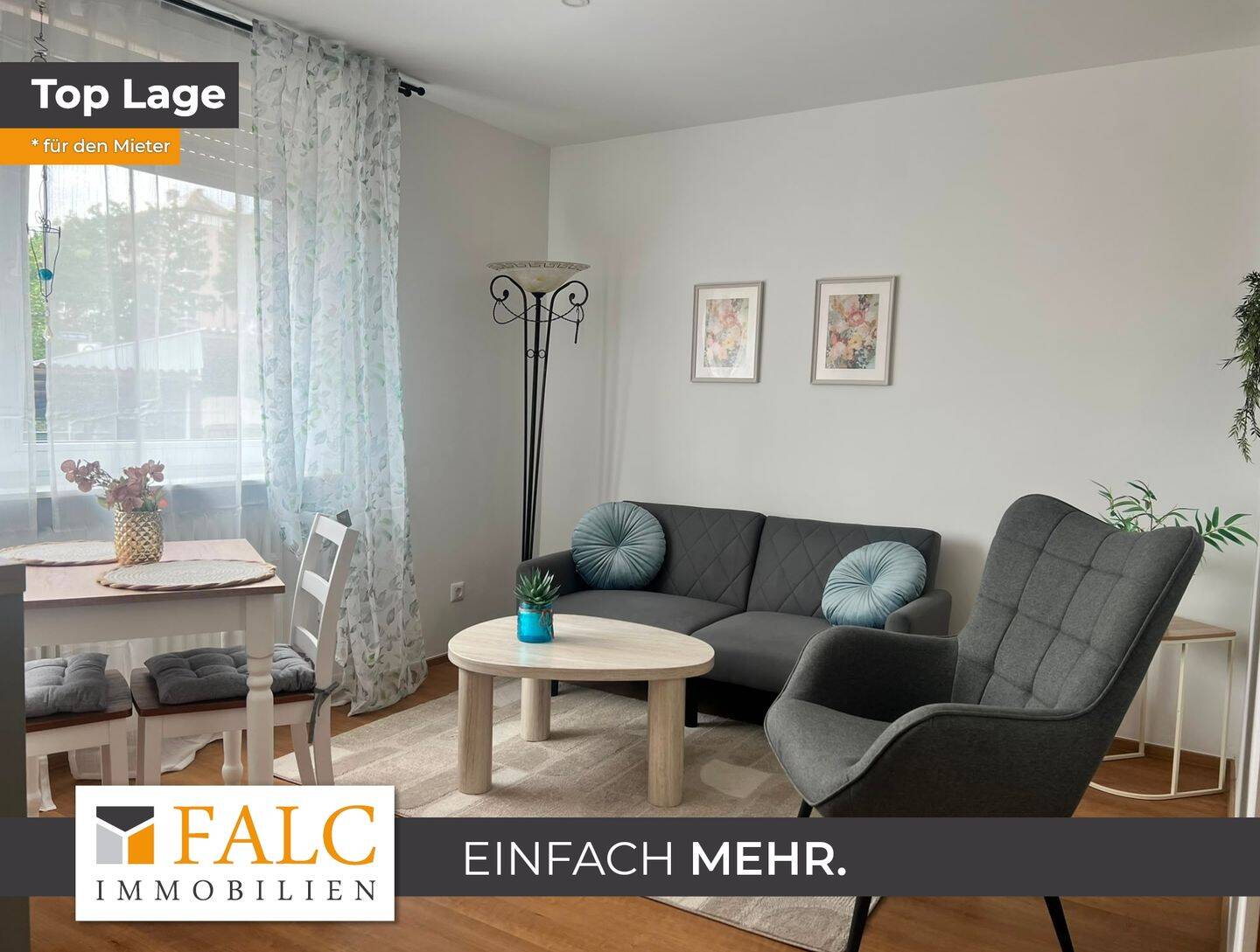 Exklusives Wohnen auf Zeit - Hochwertig kernsanierte 1-Zimmer-Wohnung mit Vollausstattung