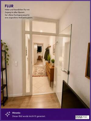 Zentral wohnen, ruhig entspannen - gepflegte 2-Zi. -Wohnung mit Aufzug, S-W Balkon u. Tiefgaragenpl. – 49080 Osnabrück – Vorschaubild 9