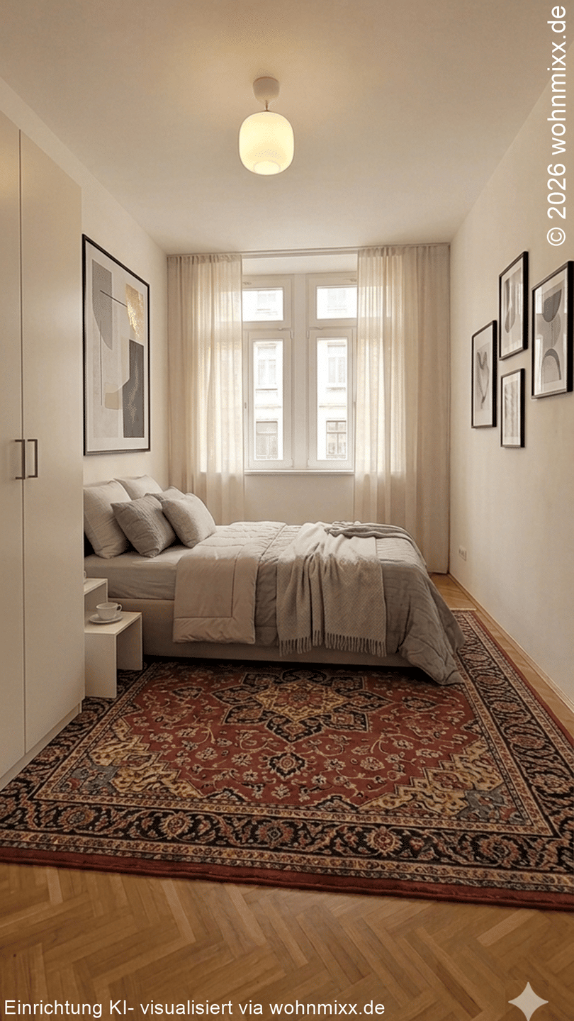 2-Raum-Wohnung mit perfekter Ausstattung: Fußbodenheizung, Balkon, Bad mit Du & Wanne, Gäste-WC... – Chemnitz – Vorschaubild 3