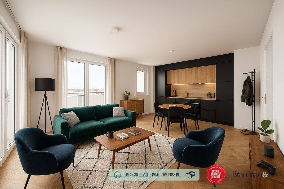 Appartement 3 pièces 63 m² · à Sartrouville · 63 m² · 359 000 €