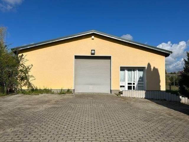 550 m² beheizbare Gewerbehalle auf großem Grundstück in Großalsleben nahe Oschersleben, Halberstadt, Quedlinburg – Gröningen – Vorschaubild 3