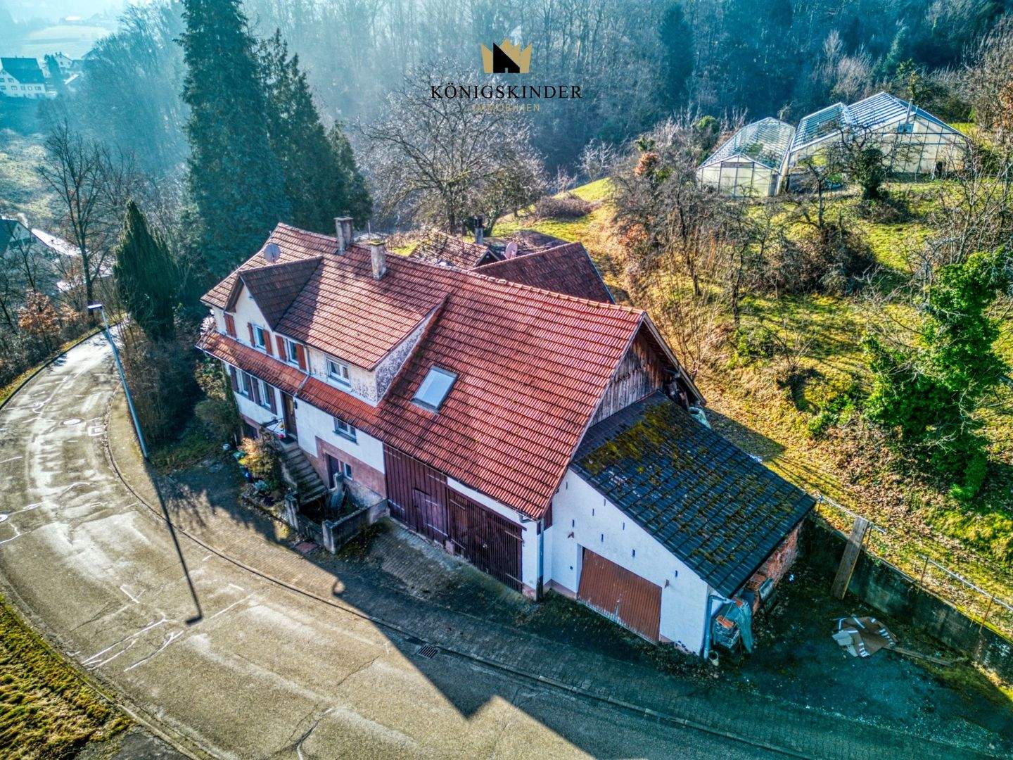 Ideal für handwerklich Begabte! Bauernhaus mit riesigem Grundstück, in ruhiger Aussichtslage. – Bühlertal – Vorschaubild 2