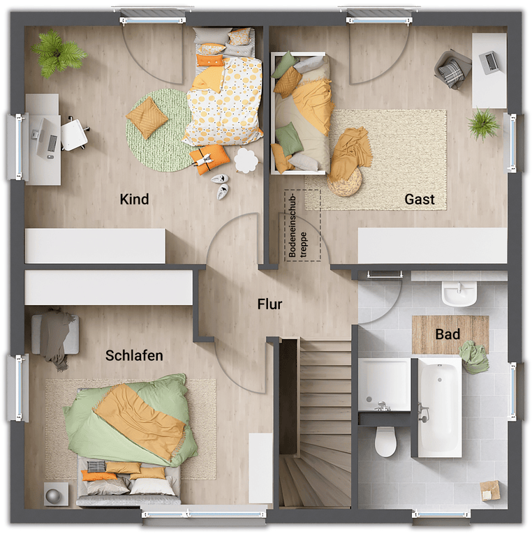 Familientraum im Herzen von Oldenburg - Stadthaus 100 für modernes Wohnen – Oldenburg – Vorschaubild 6