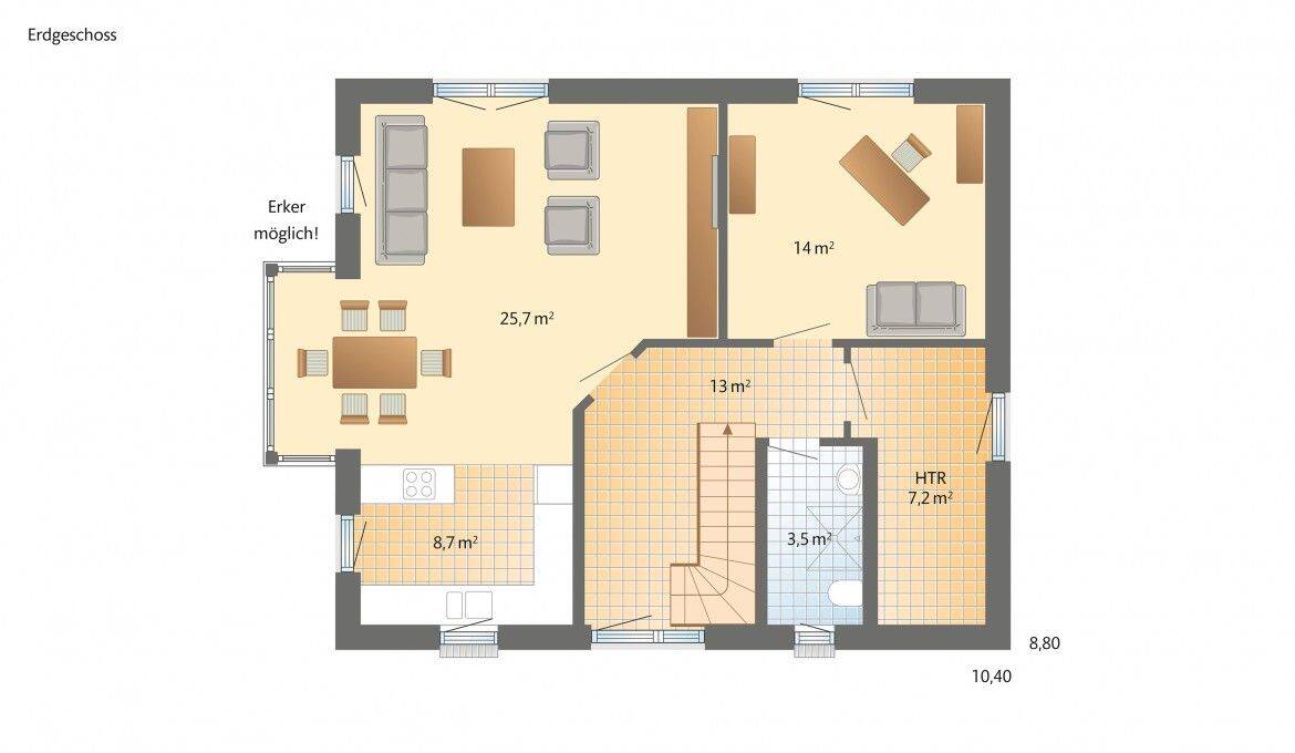 Ihr Zins-Vorteil: Neubau mit staatlichem QNG-Siegel. – Kassel – Vorschaubild 6