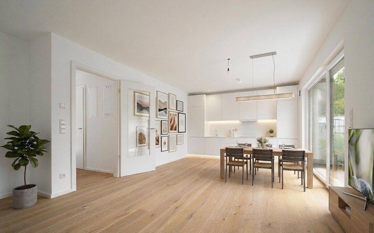 OPEN HOUSE-Besichtigung: Samstag, 27.Juni 14-15 Uhr: Großzügige 3-Zimmer-Gartenwohnung mit Hobbyraum – München – Vorschaubild 2