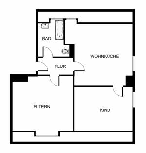 2-Zimmer-Wohnung in Gelsenkirchen Scholven – 45896 Gelsenkirchen – Vorschaubild 9