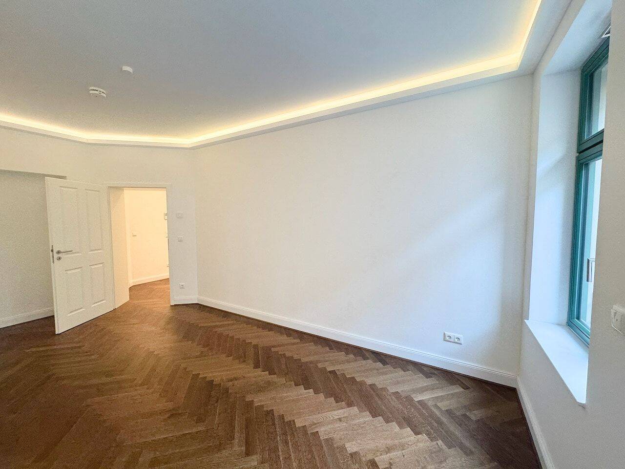 Jetzt aber! + Erstbezug + Balkon + Parkett + Fußbodenheizung + Tageslichtbad mit Wanne + LED-Licht – Leipzig – Vorschaubild 9
