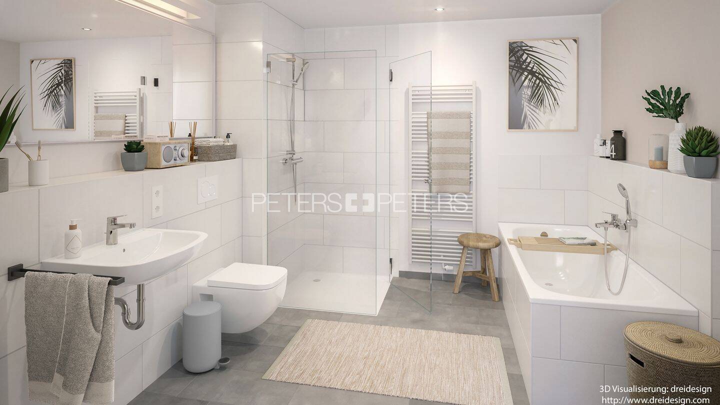 + Erstbezug + EBK + Loggia + Badewanne & Dusche + – Hamburg – Vorschaubild 6