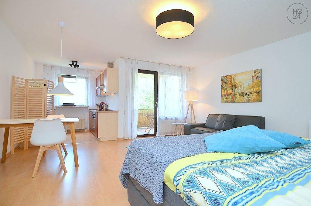 Modern möblierte 1-Zimmer-Wohnung mit WLAN und Balkon in Wöhrd – Nürnberg – Vorschaubild 7