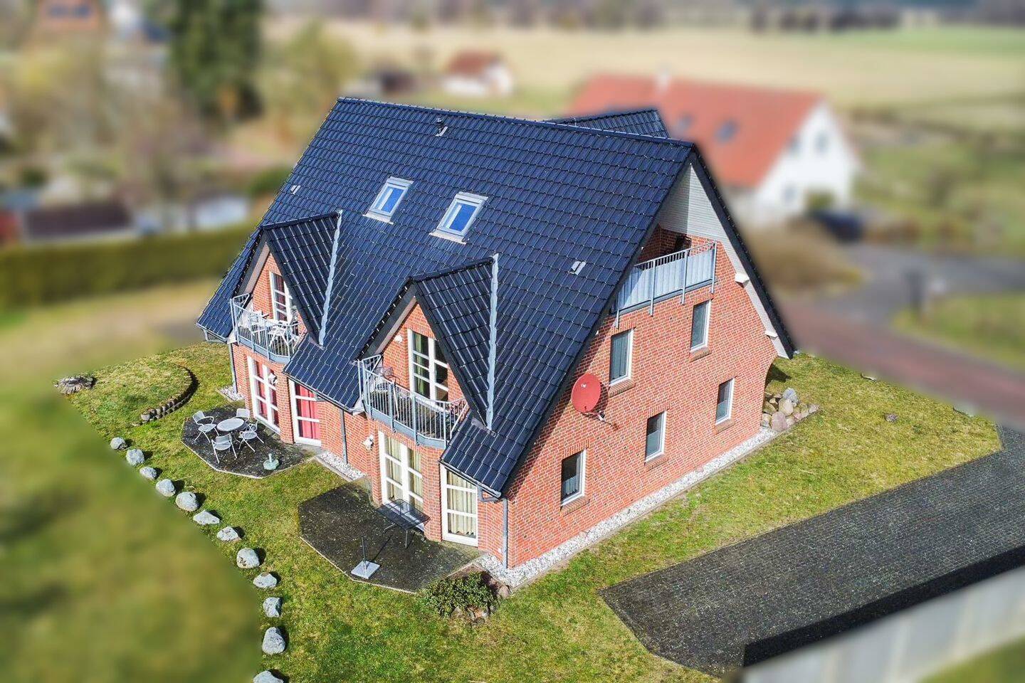 Haffblick inklusive: 2-Raum-Wohnung in Stolpe auf Usedom