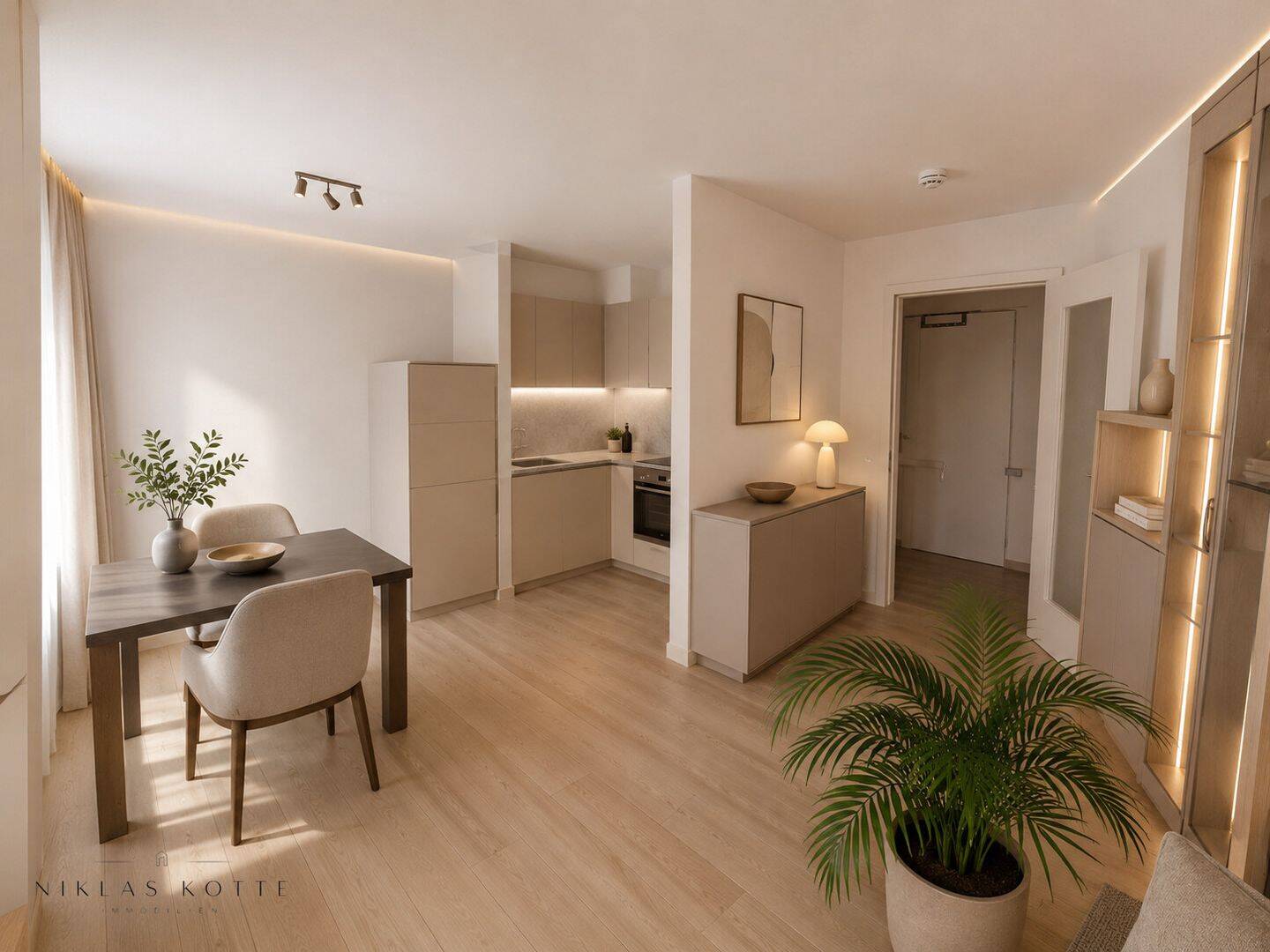 ++ charmante 2-Raum Wohnung - zuverlässig vermietet, mit Balkon & Tiefgaragenstellplatz ++ – Leipzig – Vorschaubild 7
