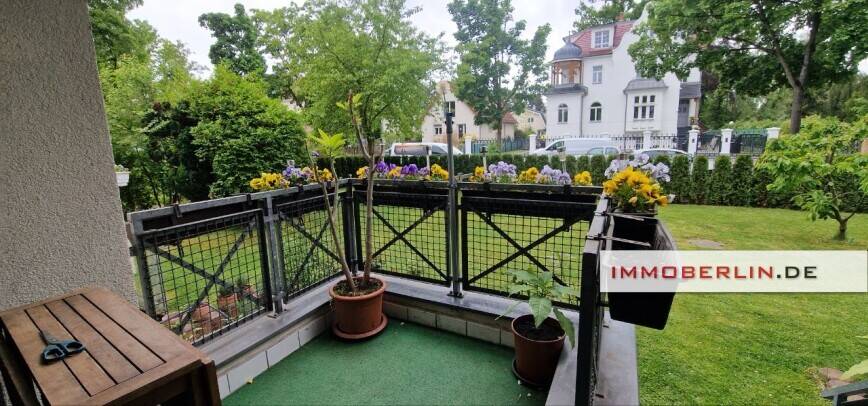 IMMOBERLIN.DE - Toplage! Sehr behagliche Wohnung mit Südwestterrasse & -garten – Berlin – Vorschaubild 2