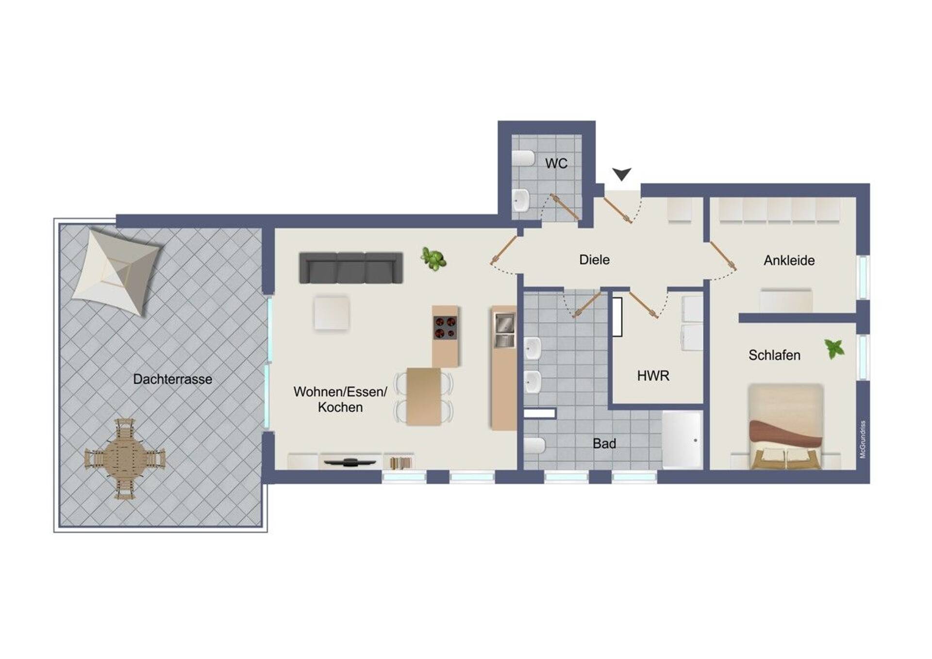 Terrassenwohnung in 48432 Rheine mit 88,67 m² kaufen