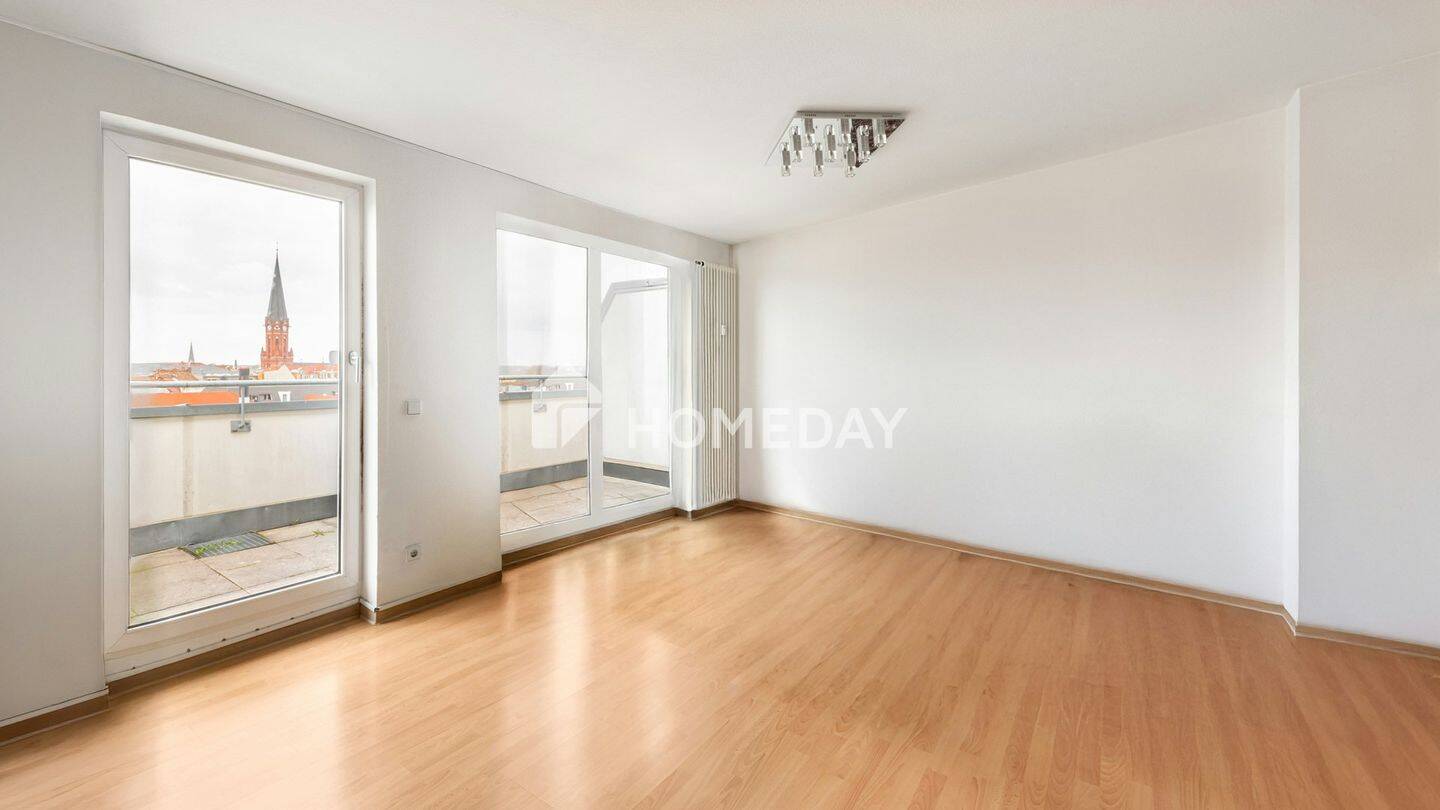 Stilvolle 2-Zimmer-Penthouse-Wohnung mit traumhafter Dachterrasse und Tiefgaragenplatz