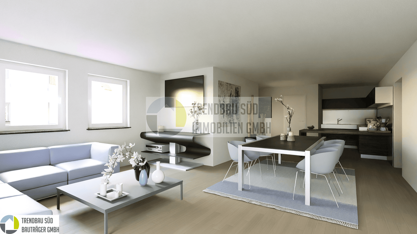 Erstbezug Wohnung Nr. 08 - altersgerechte 3,5 Zimmer Obergeschosswohnung im Haus 2