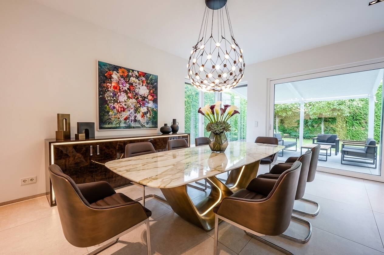 Stilvolle Bauhausvilla || Premiumlage || Spa-Bereich || Wärmepumpe – Köln – Vorschaubild 5