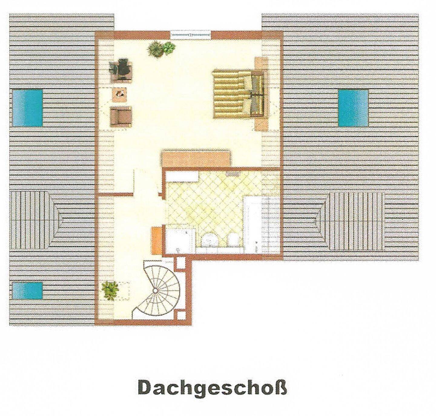 Exklusives Wohnerlebnis am Toelleturm: Lichtdurchflutete Maisonette mit Panoramablick