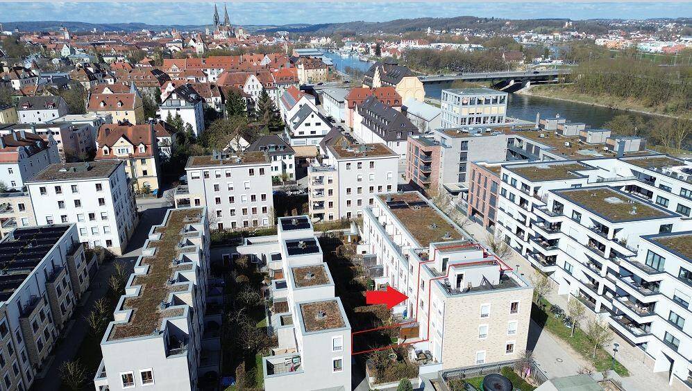 - Wohnen in Traumlage - Roof-Top-Townhouse in unmittelbarer Donaunähe im Marina Quartier – Regensburg – Vorschaubild 3