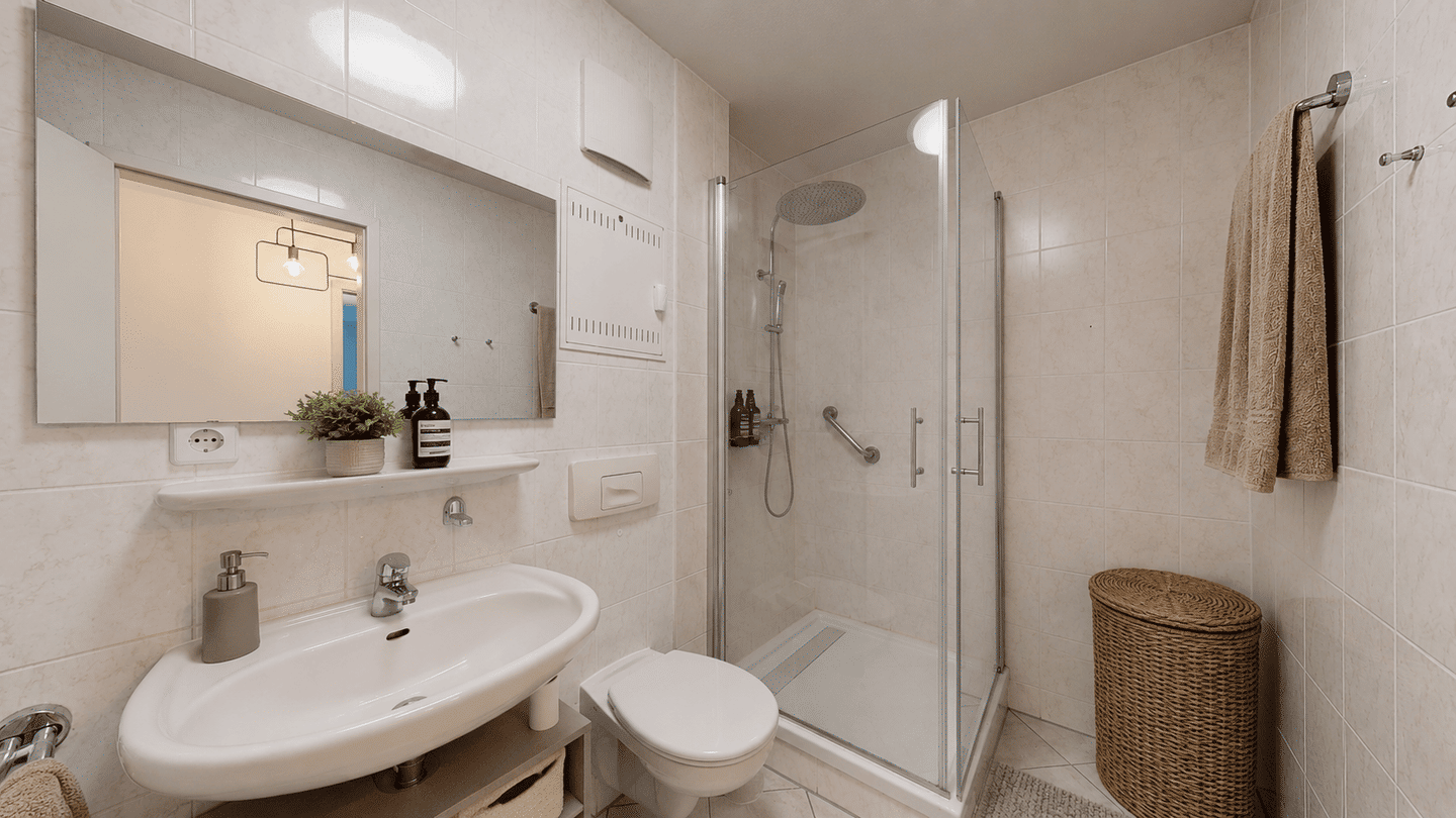 3-Zimmer-Wohnung mit Balkon | Gäste-WC | Aufzug | Tiefgaragenstellplatz – Leipzig – Vorschaubild 8