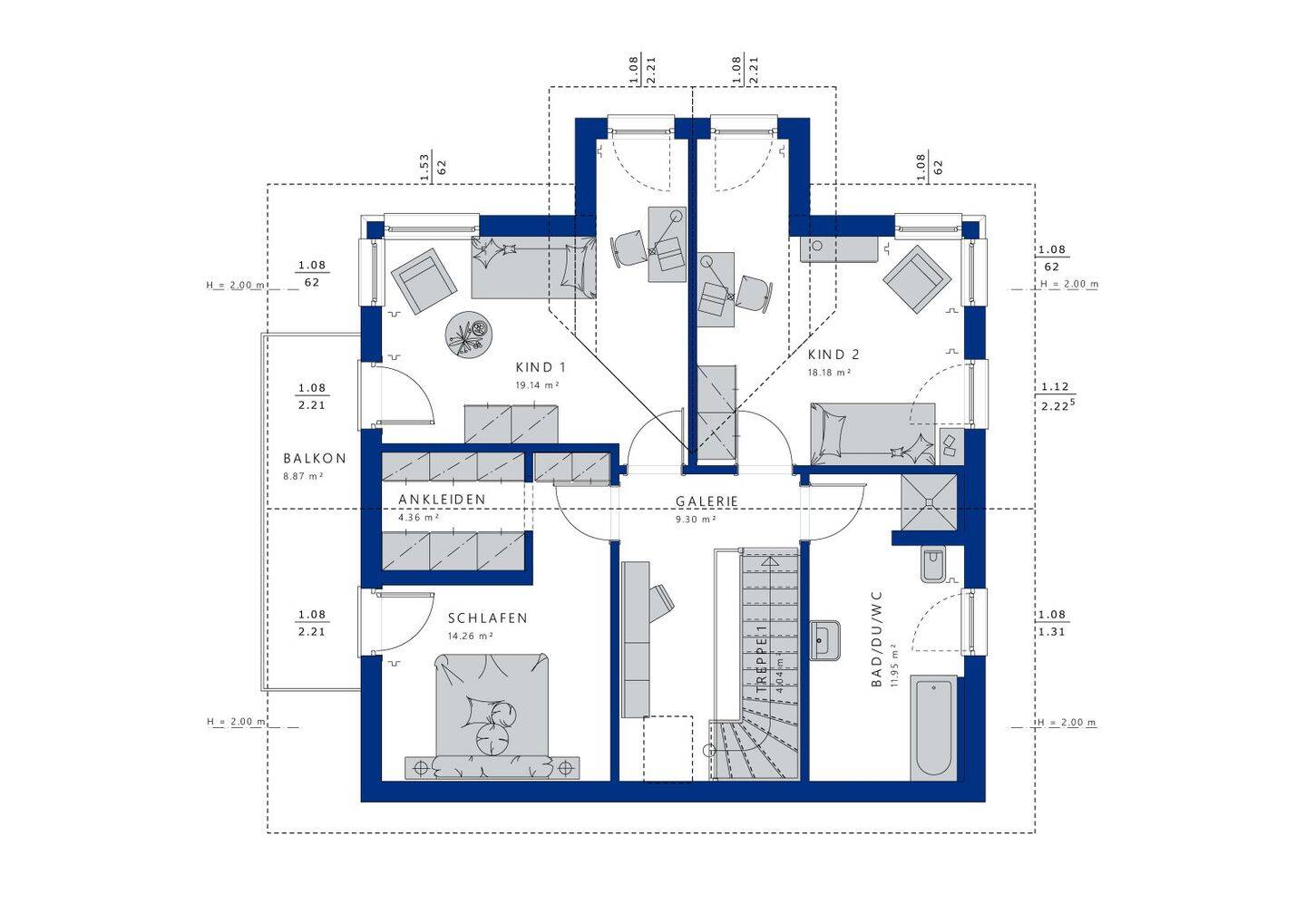 Ein eigenes Zuhause ist die beste Entscheidung - Schlüsselfertige Häuser von Bien-Zenker – Münster – Vorschaubild 6