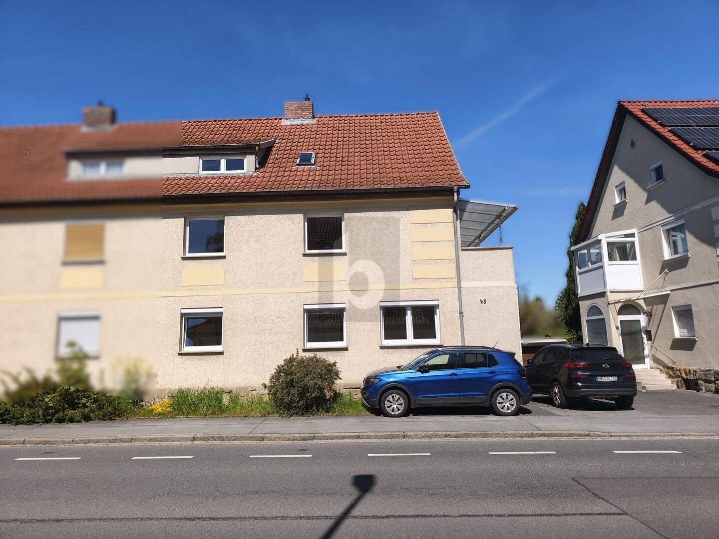 WOHNEN UND VERMIETEN MIT GARTEN UND GARAGE