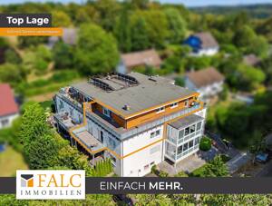 Penthouse-Maisonette in Essen-Fischlaken: ca. 241 m² , Dachterrasse und 2 Tiefgaragenstellplätze
