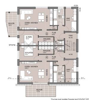Moderne 2,5 und 3,5 Zimmer-Wohnung mit sonnigem Balkon oder Terrasse in Weilheim/Teck – 73235 Weilheim an der Teck – Vorschaubild 5
