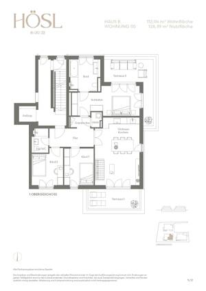 Attraktive 4-Zimmer-Wohnung mit zwei Terrassen – 81927 München – Vorschaubild 7