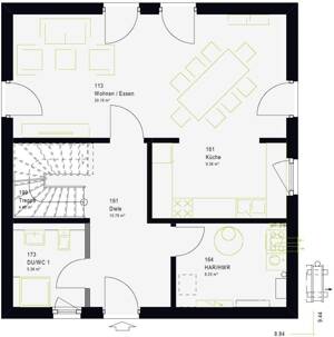 Raum zum Leben: Einfamilienhaus mit 136 m² in Leese – 31633 Leese – Vorschaubild 6