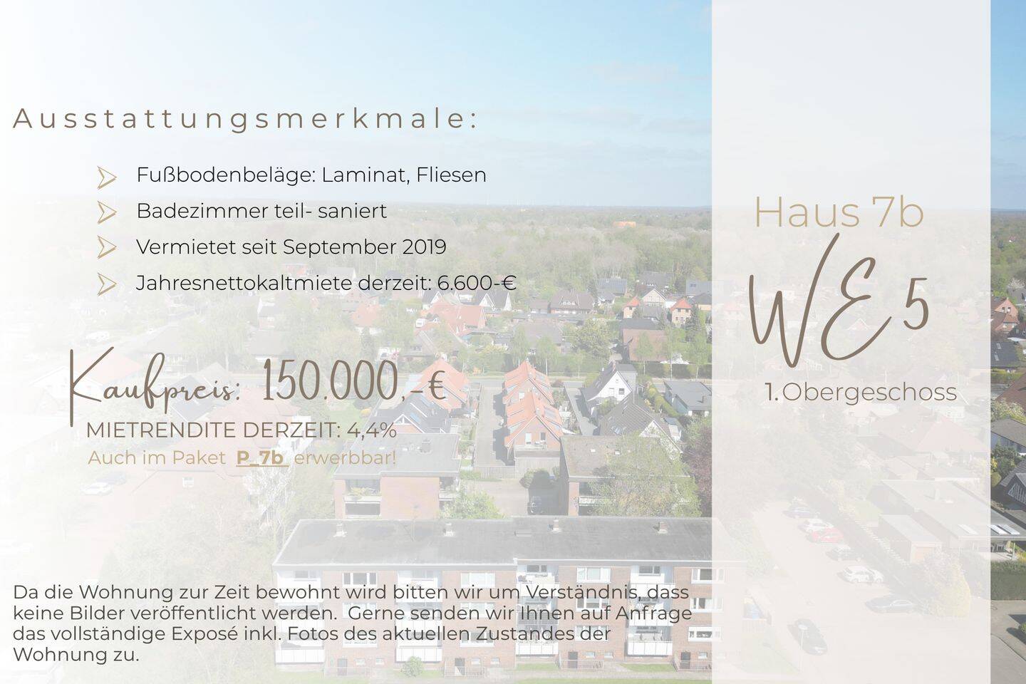 Attraktiver Einstiegspreis - langfristiges Entwicklungspotenzial. Vermietete 3-Zimmer-ETW!