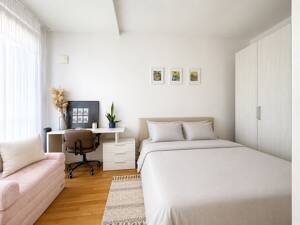 Exklusive Wohnung in Berlin-Mitte | 2 Zimmer | Balkon | Möbliert | Sofort bezugsfertig | Blick auf den Park – 10115 Berlin – Vorschaubild 5
