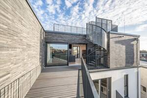 Neubau-Erstbezug: Exklusives Penthouse mit Premiumausstattung und vier Dachterrassen – 22525 Hamburg – Vorschaubild 1
