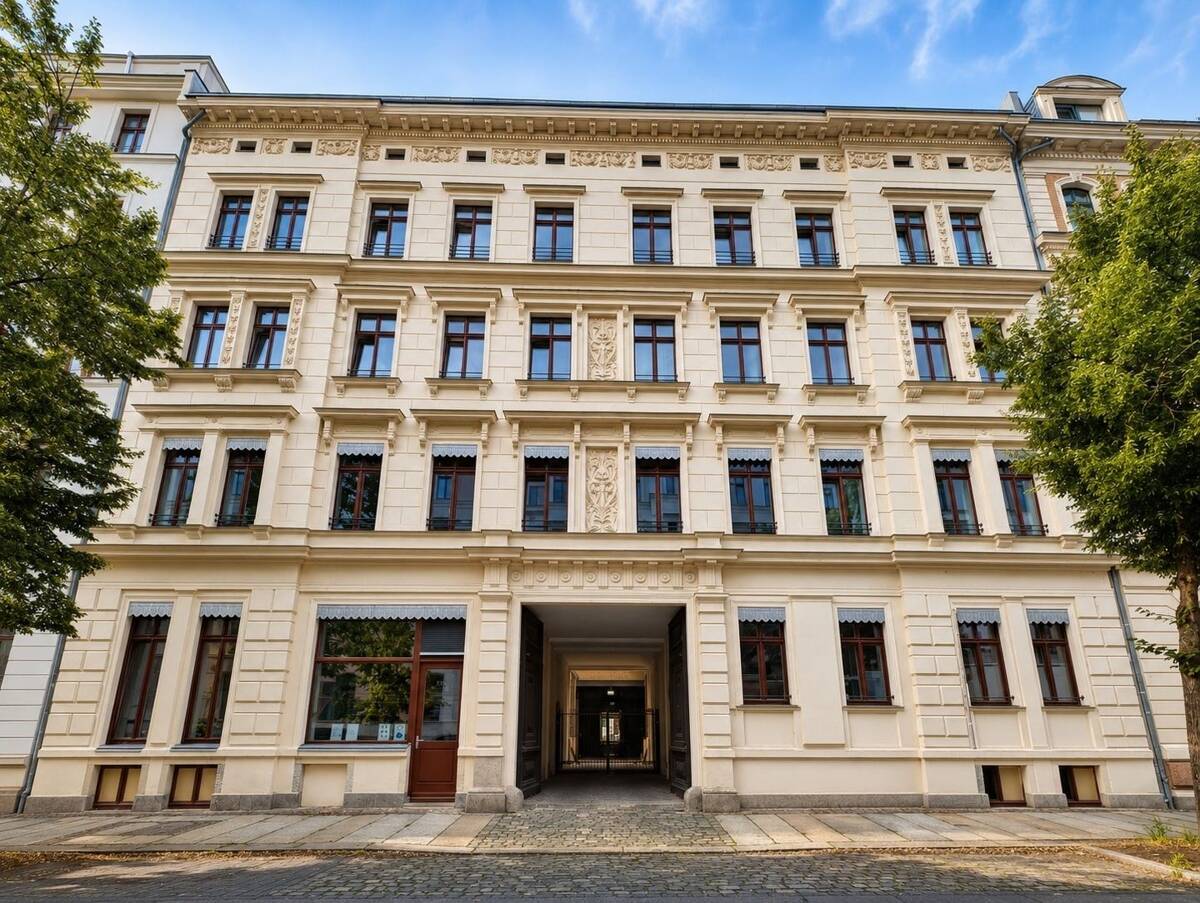 Außergewöhnlich wohnen im Waldstraßenviertel: Zwei Dachterrassen + Stellplatz – 4105 Leipzig – Bild 1 von 9