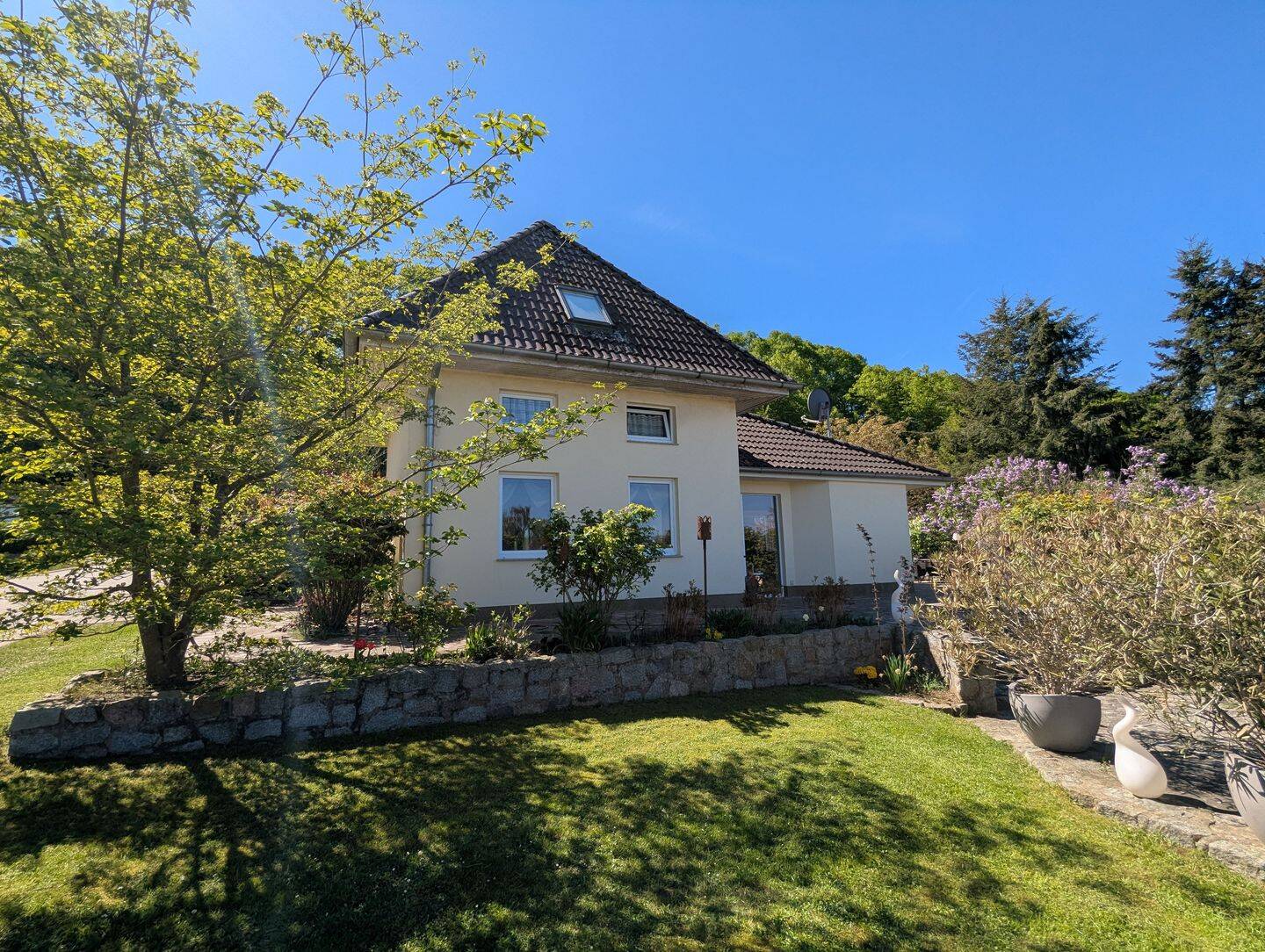 Natur & Design hochwertiges Architektenhaus mit traumhaftem Garten und Pool in absolut ruhiger Lage – Ventschow – Vorschaubild 2